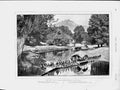 Original Old Antique Print 1873 Dhul Canal Cashmere Maharajah State Barge 19th