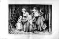 Old Antique Print 1874 Children Treat Syllabub Family Johnson Fine Art 0 19th