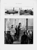 Old Antique Print 1874 Twin-Screw Ships British Navy Napoleon Entombment 19th