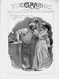 Original Old Antique Print 1874 General Election Duchess Devonshire Butcher Man