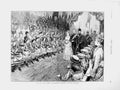 Original Old Antique Print 1874 Duke Duchess Edinburgh Pier Gravesend Children