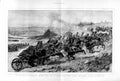 Old Antique Print 1874 Aldershot Czar Russia Royal Horse Artillery War 19th