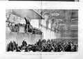 Old Print Ref.180 1875 Service Moody Sankey Agricultural Hall Islington 19th
