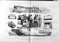 Original Old Antique Print 1875 Trial 81-Ton Gun Woolwich War Weapons Powder