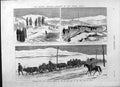 Original Old Antique Print 1877 Turkish Siers Burial Sofia Spirit Balkans War