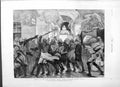 Original Old Antique Print 1877 Empress India Maharajah Rewah Allahabad Railway
