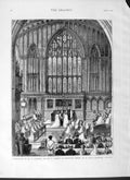 Old Antique Print 1877 Caldwell Sargent Bishops Paul'S Cathedral Calcutta 19th