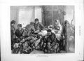 Old Antique Print 1877 Russo-Turkish War Families Migrating Imbraila Art 19th