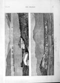 Original Old Antique Print 1877 War Black Sea Bosphorus Cettinge Montenegro