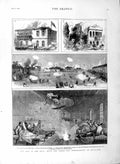 Old Antique Print 1877 War Turks Bombardment Rusrchuk British Consulate 19th