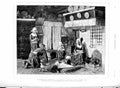 Original Old Antique Print 1877 Fisher'S Home Zuyder Zee Little Girl Grandad