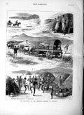 Old Antique Print 1877 Annexation Transvaal Kaffraria Natives War Kaffirs 19th