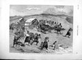 Original Old Antique Print 1877 Russian Siers War Bulgarian Peasants Circassian