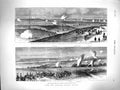 Original Old Antique Print 1877 War Russian Siers Plevna Krudener Shakocskoi