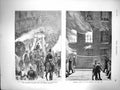 Old Antique Print 1877 Funeral Prince Leuchtenberg Petersburg Newsky Fire 19th