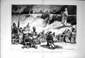 Original Old Antique Print 1877 Turks Siers Asia War Praying Army Men 19th