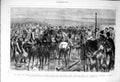 Original Old Antique Print 1877 Plevna Osman Pasha Duke Nicholas War Siers