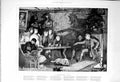 Original Old Antique Print 1877 Locker Poem Family Home Horror Story Fine Art