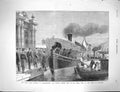 Old Antique Print 1878 Grand Duke Nicholas Constatinople Palace Beylerbey 19th