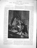 Original Old Antique Print 1878 War Men Illustration Story Victor Hugo Fine Art