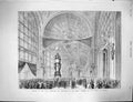 Old Antique Print 1878 Paris Exhibition Vestibule Avenue Nations Building 19th