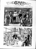 Old Antique Print 1879 Afghan War Officers Suez P And O Steamer Ship Art 0 19th