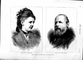 Old Antique Print 1879 Princess Emma Waldeck-Pyrmont William Netherlands 19th