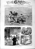 Original Old Antique Print 1879 Afghan War Bombay Quettah Force Camel Horses