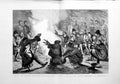Old Antique Print 1879 Samuel Browne Camp Hussars Jellalabad War Siers 19th