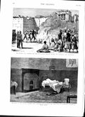 Old Antique Print 1879 Afghan War Ghazi Assassin Jellalabad Inglis Bank 19th