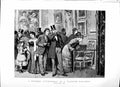 Original Old Antique Print 1879 Picture Gallery Art Paintings Picture Victorian
