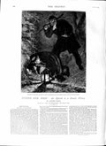 Old Antique Print 1879 James Payn Illustration Story Dyneley Lamp Country 19th