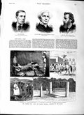 Original Old Antique Print 1879 Afghan War Bombay Siers Addy M'Neile Victorian