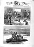 Old Antique Print 1879 Afghan War Samuel Brown Natives Jellalabad Kutal 19th
