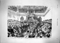 Original Old Antique Print 1879 St. Valentines Day Ottawa Marquis Lorne Louise