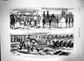 Original Old Antique Print 1879 Afghan War Jumrood Punishment Camp Lundi Khotal