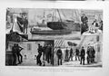 Original Old Antique Print 1879 Duke Connaught Ship Osborne Bordeaux Vincent