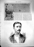 Old Antique Print 1879 Prince Louis Napoleon Tuileries Paris Zululand War 19th