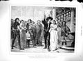 Original Old Antique Print 1879 Scene Taming Shrew Theatre Frank Topham 19th