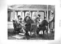 Old Antique Print 1879 Ameer Signing Treaty Peace Gandamak Khan Shah Men 19th