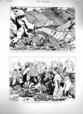 Old Antique Print 1879 Cabul Roberts Ghilzais War Kushi Guildhall Banquet 19th