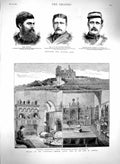 Old Antique Print 1879 Ireland Dromore Castle Earl Limerick Fry Falconer 19th