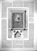 Old Antique Print 1880 Memorial Tablet Princess Alice Grand Duchess Hesse 19th