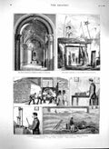 Old Antique Print 1880 Church Tyrol Innsbruck Afghan Khushi Thunderer Gun 19th