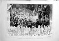 Old Antique Print 1880 Children Fancy Dress Ball Mansion House Costumes 19th