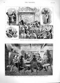 Original Old Antique Print 1880 Africa Transvaal Boers Family Homeless Children