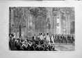 Original Old Antique Print 1880 Winter Palace Alexnader Czar Russia Imperial