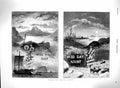 Old Antique Print 1880 Arctic Circle Moon Sun Baot Moose Ice Sea Mountain 19th