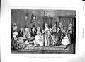 Original Old Antique Print 1880 Dr. Johnson Oliver Gsmith Mres Thrale'S Meyer
