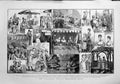Original Old Antique Print 1880 Atalanta Fete Kensington House Princess Wales